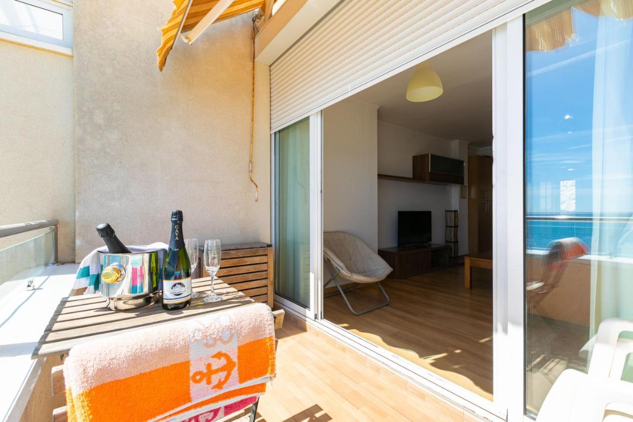 Ferienwohnung Apartamento El Velero Primera Linea Playa Torremolinos Exterior foto
