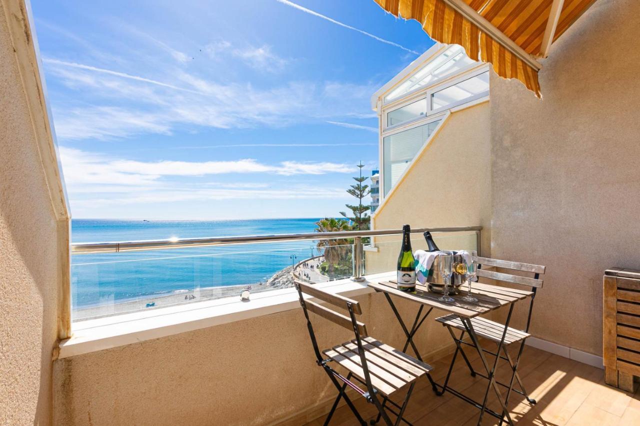 Ferienwohnung Apartamento El Velero Primera Linea Playa Torremolinos Exterior foto